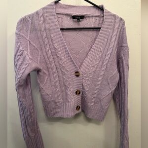 Cropped cardigan